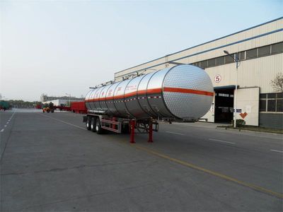 Huayuda LHY9400GRYAAluminum alloy flammable liquid tank transport semi-trailer