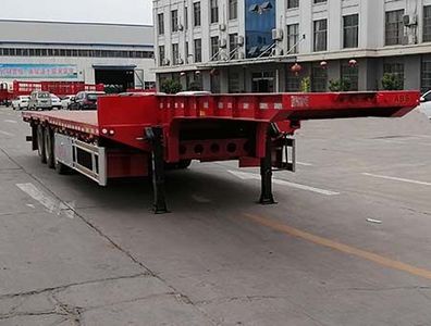 Far East Motors YDA9403TDP Low flatbed semi-trailer