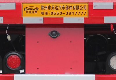 Wanqi Automobile CTD9405TWY Transport semi-trailer of dangerous goods tank frame