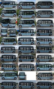 Yutong  ZK6606BEVG2C Pure electric low entry city buses