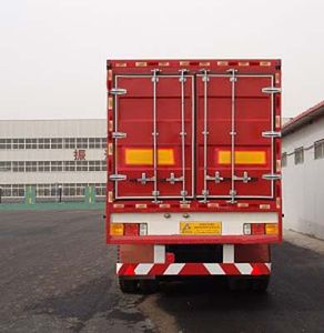 Lushen Automobile ZLS9381XXY Box transport semi-trailer