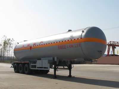 Cheng Liwei  CLW9401GYQ Semi trailer for liquefied gas transportation