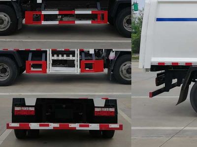 Chusheng  CSC5076ZZZ6 Hydraulic Lifter Garbage truck 