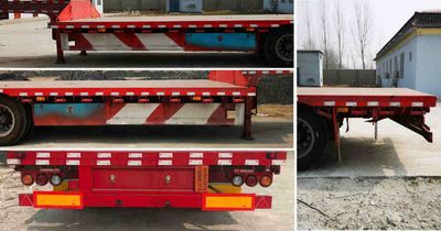 Tianrui  HLY9400TDP Low flatbed semi-trailer