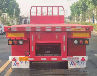 Zhongzhi Huaxing brand automobiles JLQ9403P Flat semi-trailer