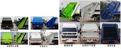 Xiangnongda  SGW5120ZYSEQ6 Compressed garbage truck