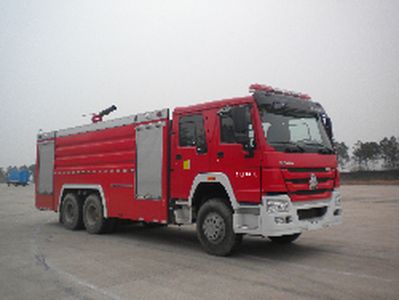 Jinsheng Shield Automobile JDX5330GXFSG180H Water tank fire truck