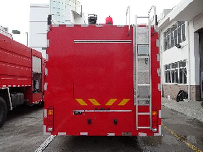 Jinsheng Shield Automobile JDX5330GXFSG180H Water tank fire truck