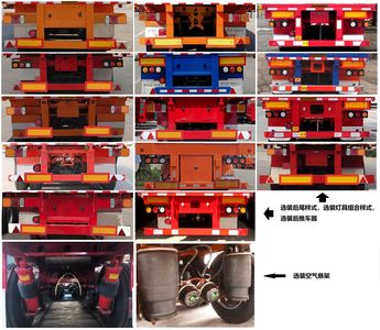 Jiyue  TZZ9401LB Fence semi-trailer