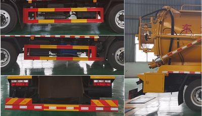 Cheng Liwei  CLW5140GQW6XC Cleaning the suction truck