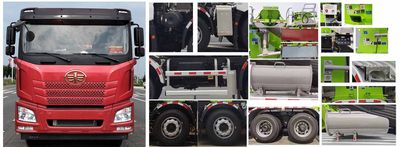 Zhonglian Automobile ZLJ5312GJBJC5F Concrete mixing transport vehicle