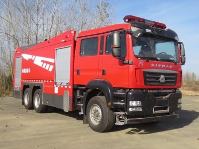 Jiangte brand automobiles JDF5290GXFSG130Z6 Water tank fire truck