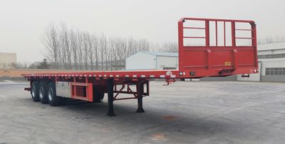 Kaiwang Xingye brand automobiles YMK9400TPB Flat transport semi-trailer