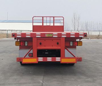 Kaiwang Xingye brand automobiles YMK9400TPB Flat transport semi-trailer