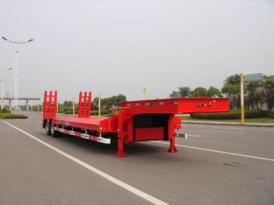 Tonghua  THT9350TDPA Low flatbed semi-trailer