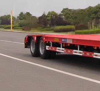 Tonghua  THT9350TDPA Low flatbed semi-trailer