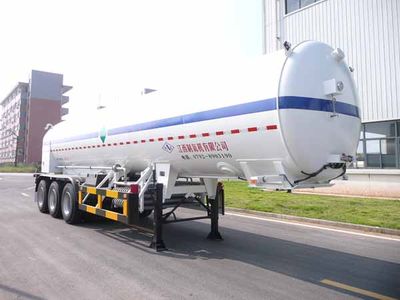 Wufeng  JXY9406GDY4 Low temperature liquid transport semi-trailer