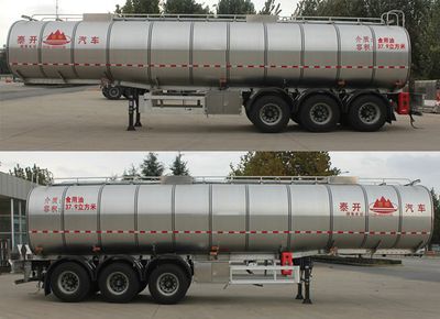 Daiyang  TAG9401GSYB Aluminum alloy edible oil transportation semi-trailer