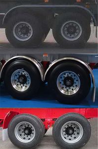 Tianjun Dejin brand automobiles TJV9350TJZE Container transport semi-trailer