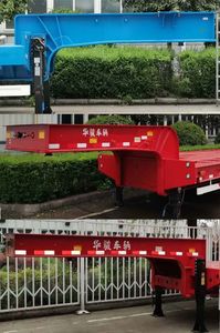 Huajun  ZCZ9408TDPL Low flatbed semi-trailer