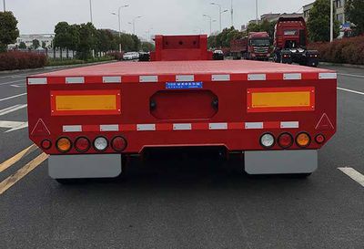 Huajun  ZCZ9408TDPL Low flatbed semi-trailer