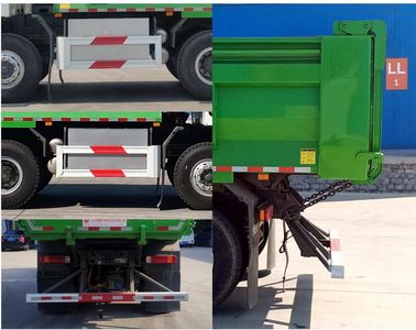 Lu Zhuan Juxin brand automobile ZJX5310ZLJD701BEV Pure electric dump garbage truck