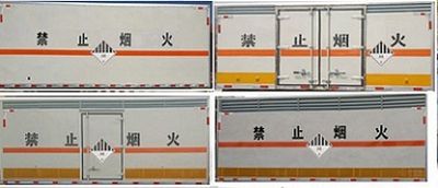 Cheng Liwei  CLW5044XZWZ5 Miscellaneous dangerous goods box transport vehicle