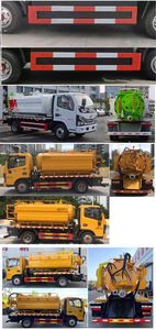 Juchen Ace Car HNY5072GQWE6 Cleaning the suction truck