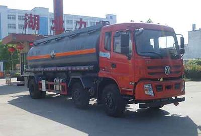 Zhongqi Liwei brand automobiles HLW5254GFW5EQ Tank transport vehicle for corrosive substances