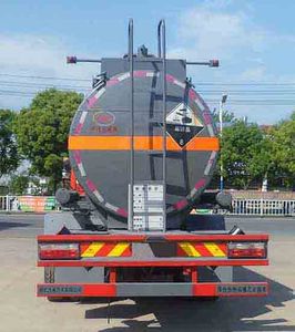 Zhongqi Liwei brand automobiles HLW5254GFW5EQ Tank transport vehicle for corrosive substances