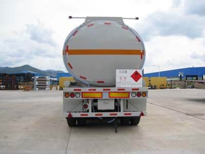 CIMC ZJV9400GRYSZ Flammable liquid tank transport semi-trailer