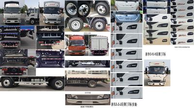 Jianghuai brand automobiles HFC5043CCYB21K1C7S Grate type transport vehicle