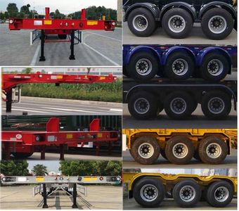 Guangda Hongyuan brand automobiles GHY9404TWYJ Transport semi-trailer of dangerous goods tank frame