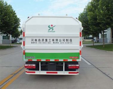 Senyuan  SMQ5070ZZZBEV Pure electric self loading and unloading garbage truck