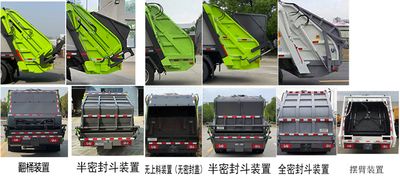 Emperor Environmental Sanitation  HDW5074ZYSBJ6 Compressed garbage truck