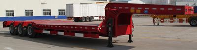 Runxiang Junye  DR9400TDP Low flatbed semi-trailer