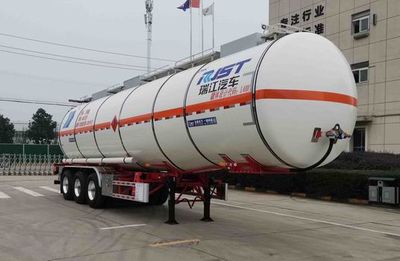 Ruijiang  WL9406GRY46 Flammable liquid tank transport semi-trailer