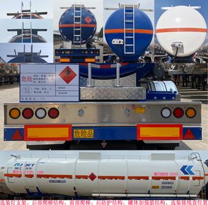 Ruijiang  WL9406GRYL Flammable liquid tank transport semi-trailer