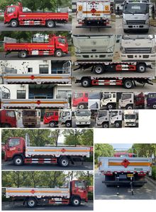 Changqi  ZQS5120TQPLF6 Gas cylinder transport vehicle