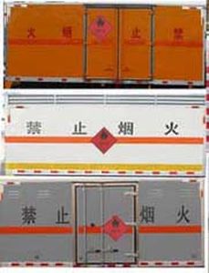 Cheng Liwei  CLW5255XRQE5 Flammable gas box transport vehicle