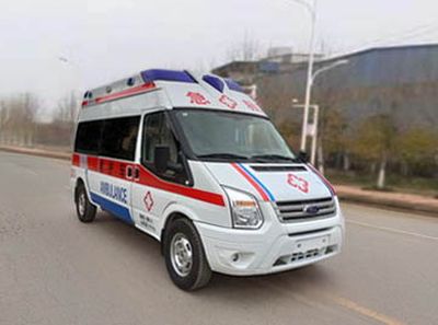 Huatong brand automobiles HCQ5048XJHJX6 ambulance