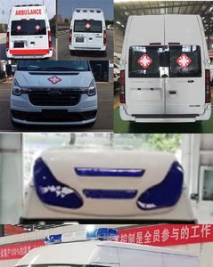 Huatong brand automobiles HCQ5048XJHJX6 ambulance