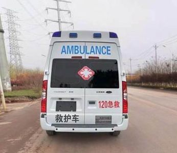 Huatong brand automobiles HCQ5048XJHJX6 ambulance