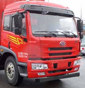 Jiefang Automobile CA3310P1K15L3T4NA80 Flat head natural gas dump truck