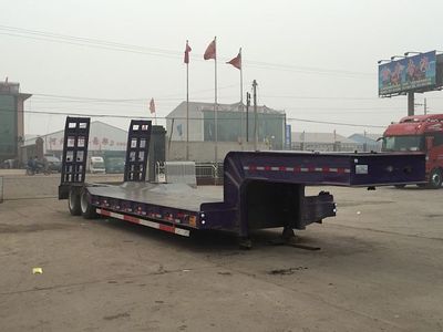 Jin Junwei  HJF9350TDP Low flatbed semi-trailer