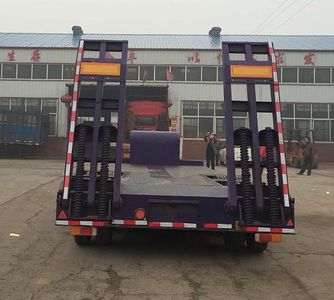 Jin Junwei  HJF9350TDP Low flatbed semi-trailer