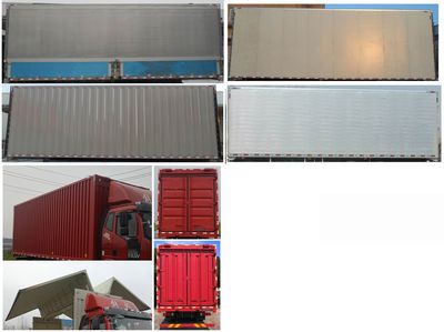 Jiefang Automobile CA5160XYKP62K1L4E5 Wing opening box car