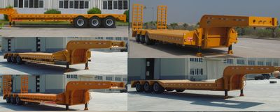 Hercules FTW9401TDP Low flatbed semi-trailer