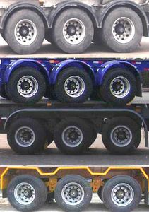 Wanqi Automobile CTD9404TJZG Container transport semi-trailer