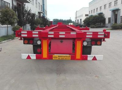 Wanqi Automobile CTD9404TJZG Container transport semi-trailer